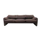 Canapé Maralunga 3 places édition Cassina années 80/90