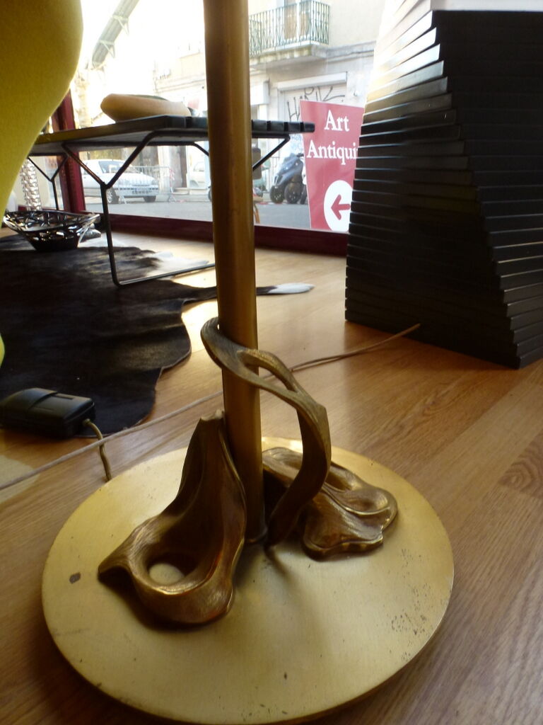 Floor lamp in bronze Mauro Marzollo Italian design