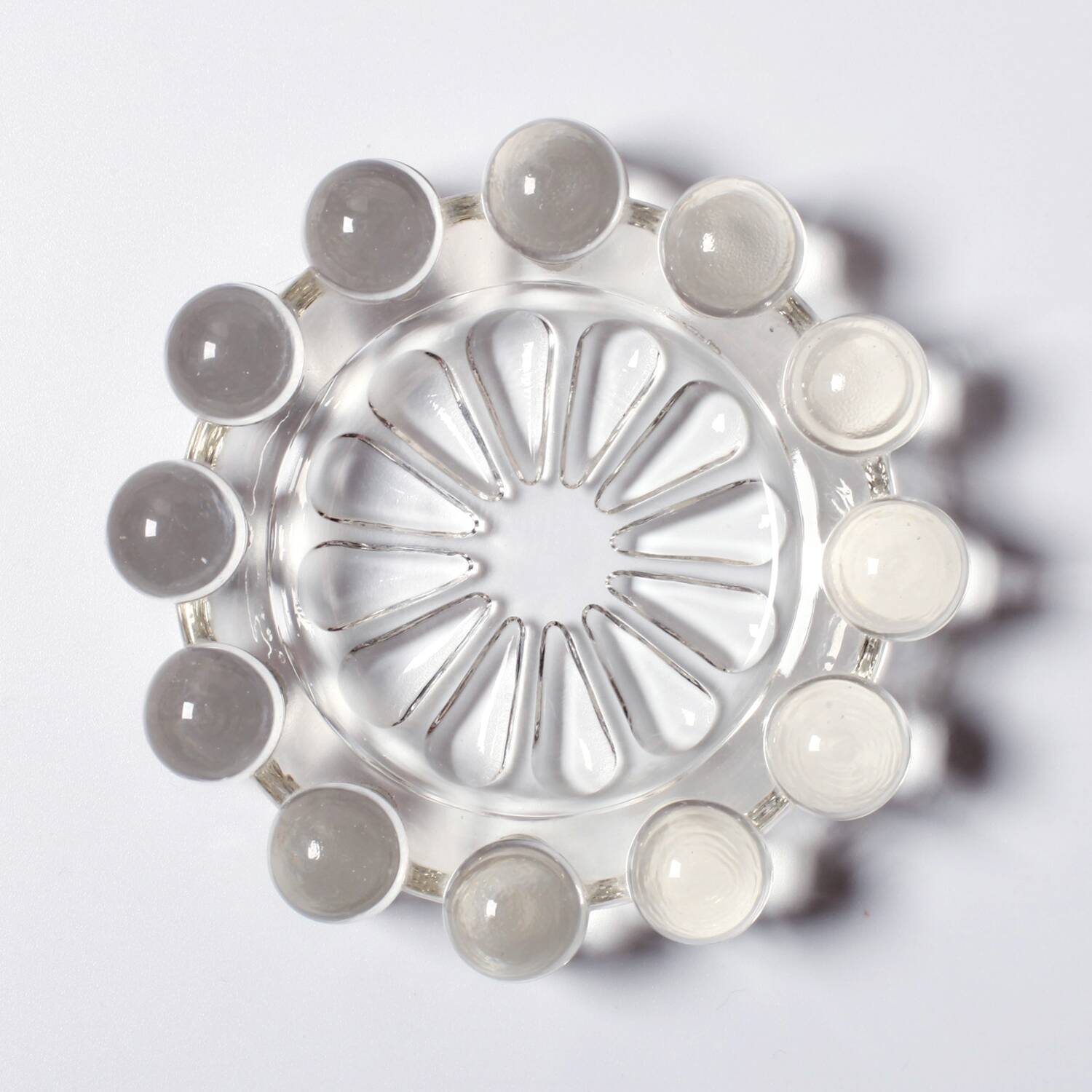 Boopie Bubble Glass Ashtray / Mid-Century Smоking Accessory / Italy / 1950s