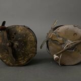 Two reel spools in their original 1900 box