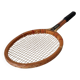 Vintage wooden tennis racket Sidney Robert Haillet