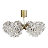 Sputnik chandelier, Kamenicky Senov, Czechoslovakia, 1970s.