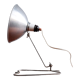 Industrial czechoslovak metal table lamp, 1960s