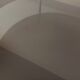 Vintage Italian round coffee table in rosewood, chrome metal, glass.
