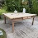 Table basse bois de ferme
