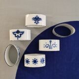 Swaddled metal towel ring