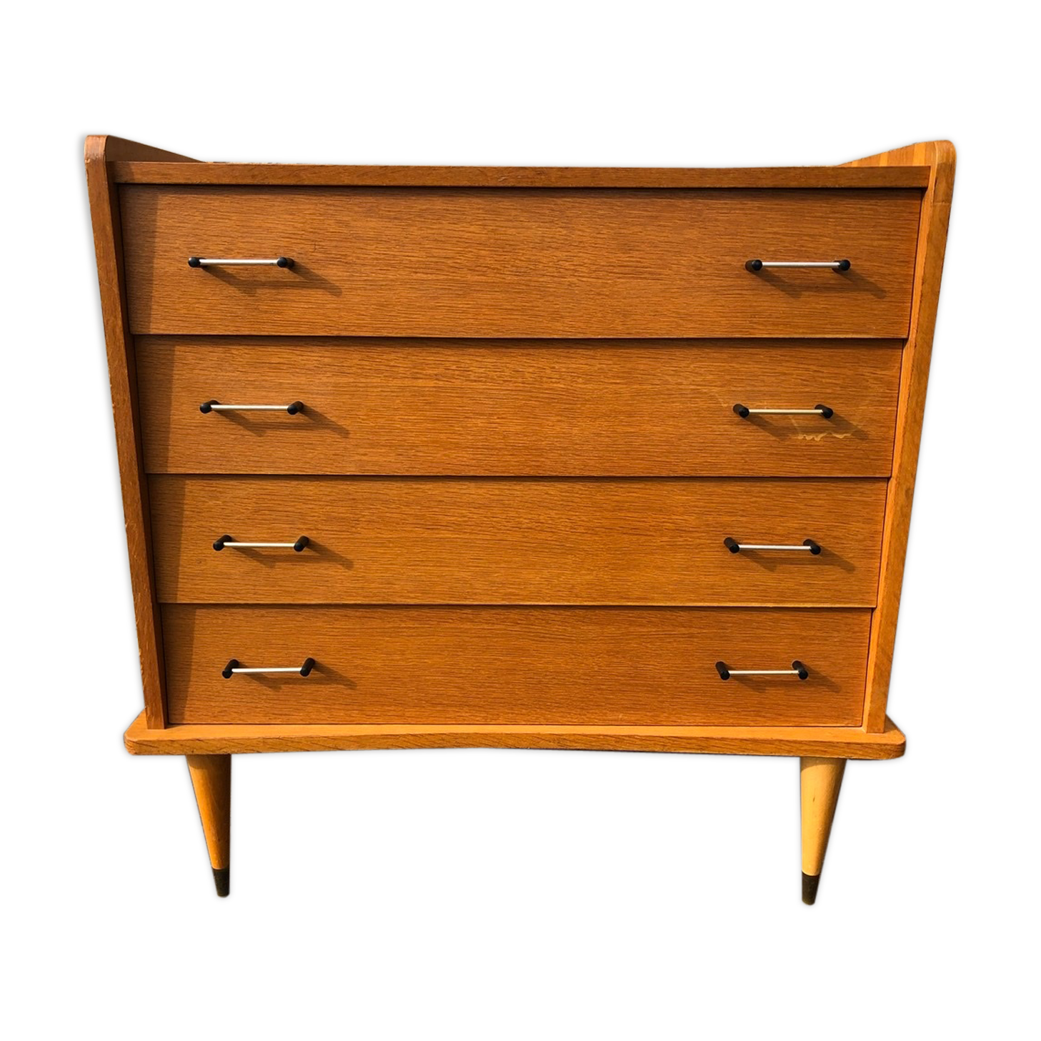 Commodity has 4 scandinavian style drawers, 60s