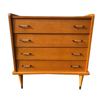Commodity has 4 scandinavian style drawers, 60s