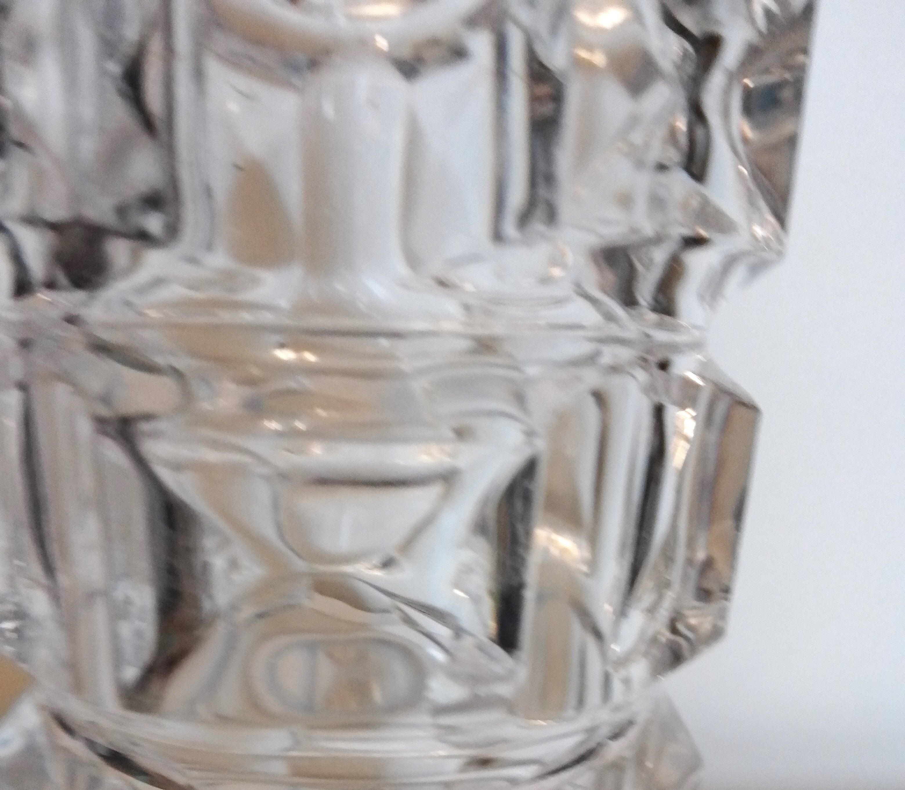Crystal vase of Arques 70s