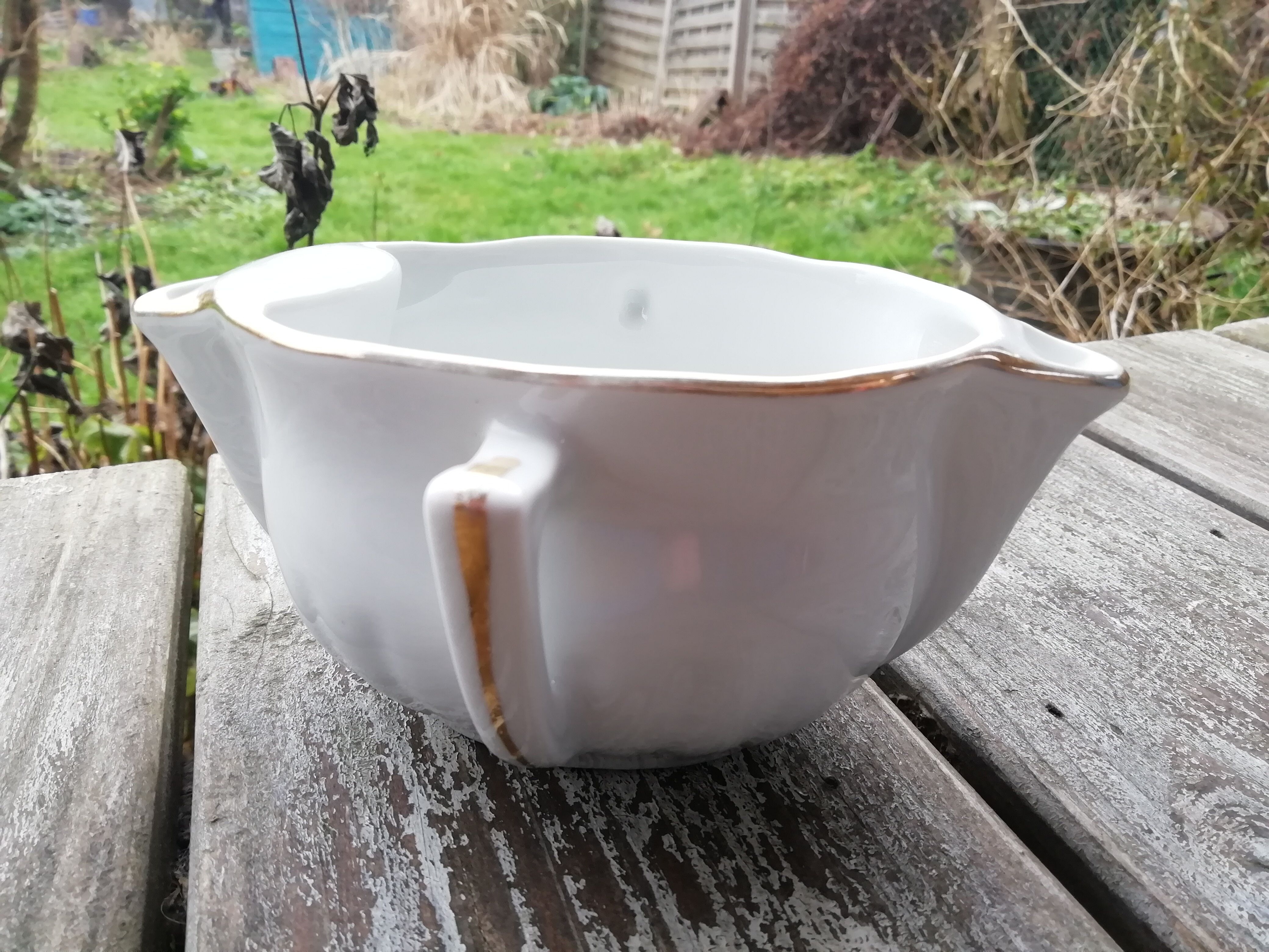 Saucière porcelain pillivuyt