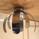 Jocelyne Trocmé for Oxar, chrome metal applique or ceiling, circa 1970