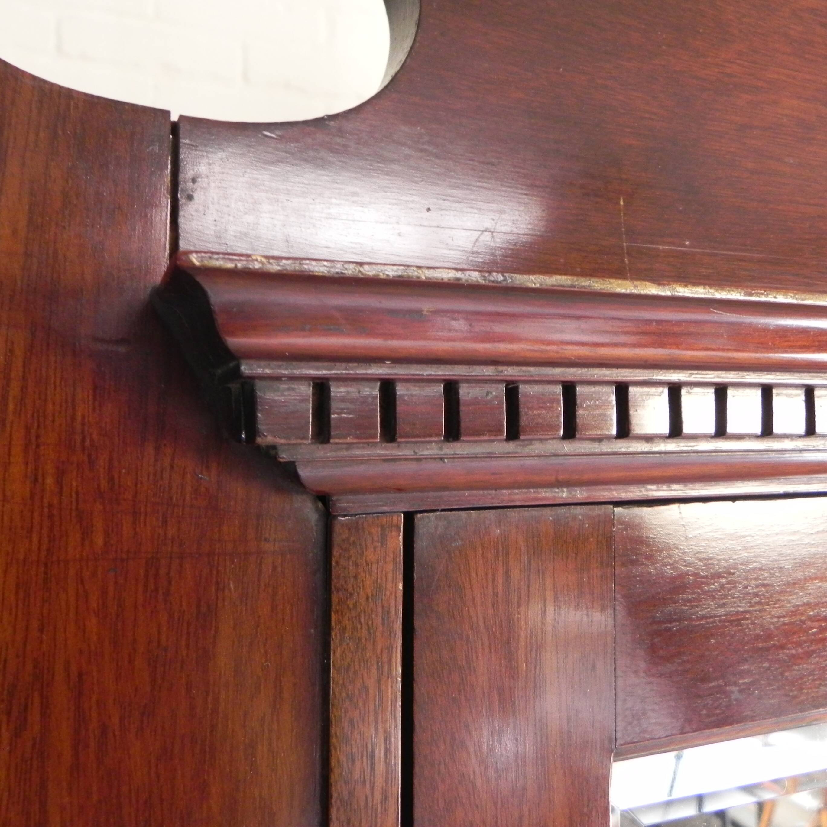 Art Nouveau wardrobe, hanging cupboard