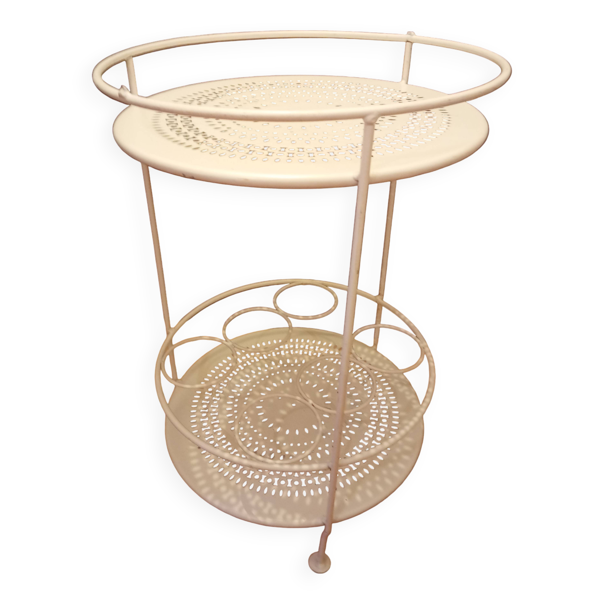 Wrought iron bar desk