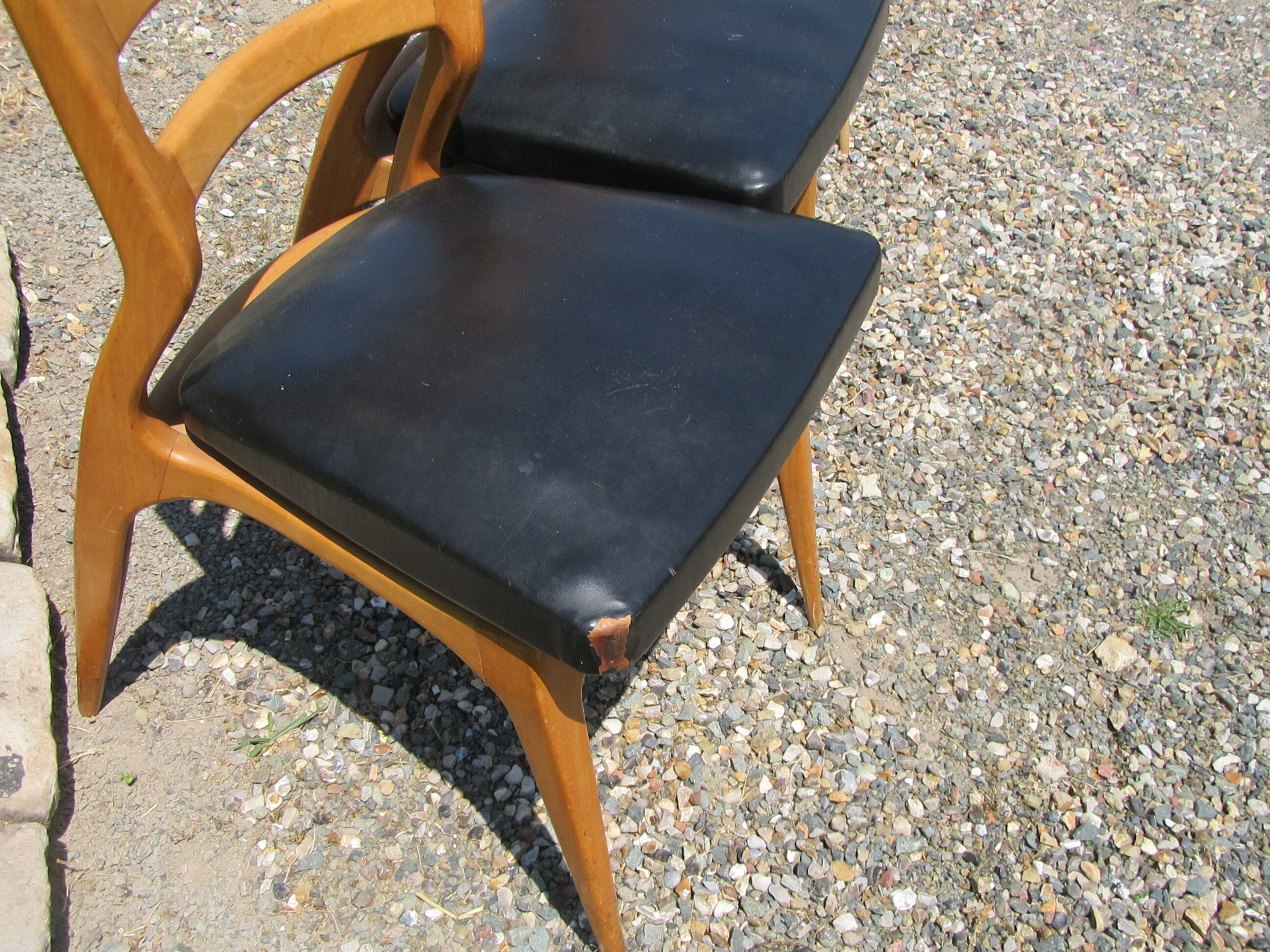 Vintage Scandinavian style chairs