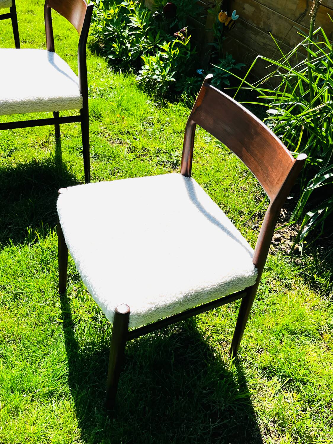 5 Danish chairs by Arne Vodder model 418 teak