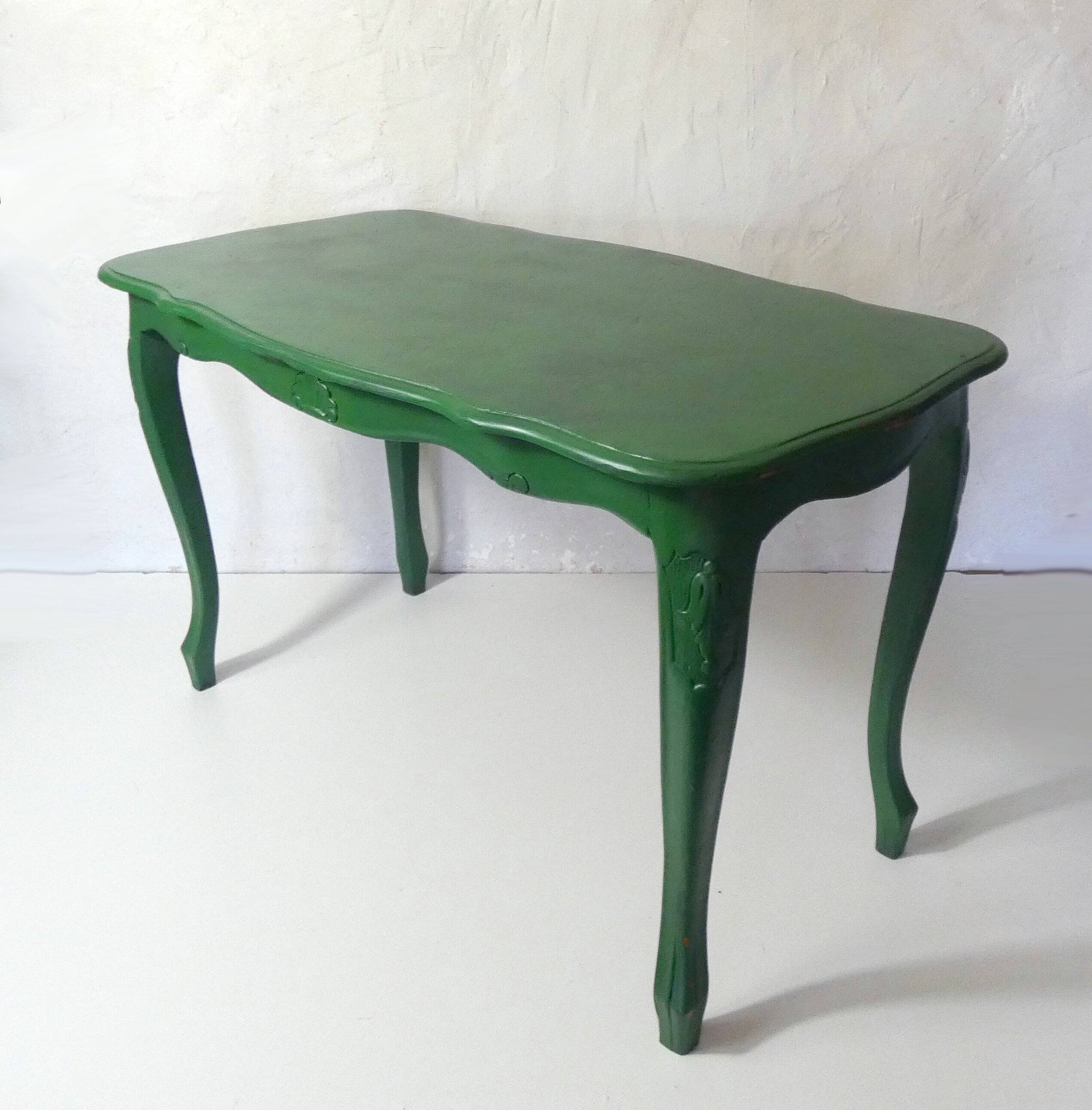 antique wooden coffee table