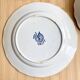 Delft opaque porcelain dessert plates