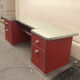 Dressing table  in chrome and vinyl coating, 1960
