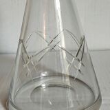 Art-Deco crystal decanter early twentieth century