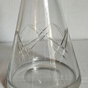 Carafe en cristal Art-Déco début XXème