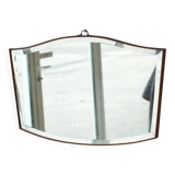 Beveled Mirror - Wooden outline - "Moustache" - 5.0