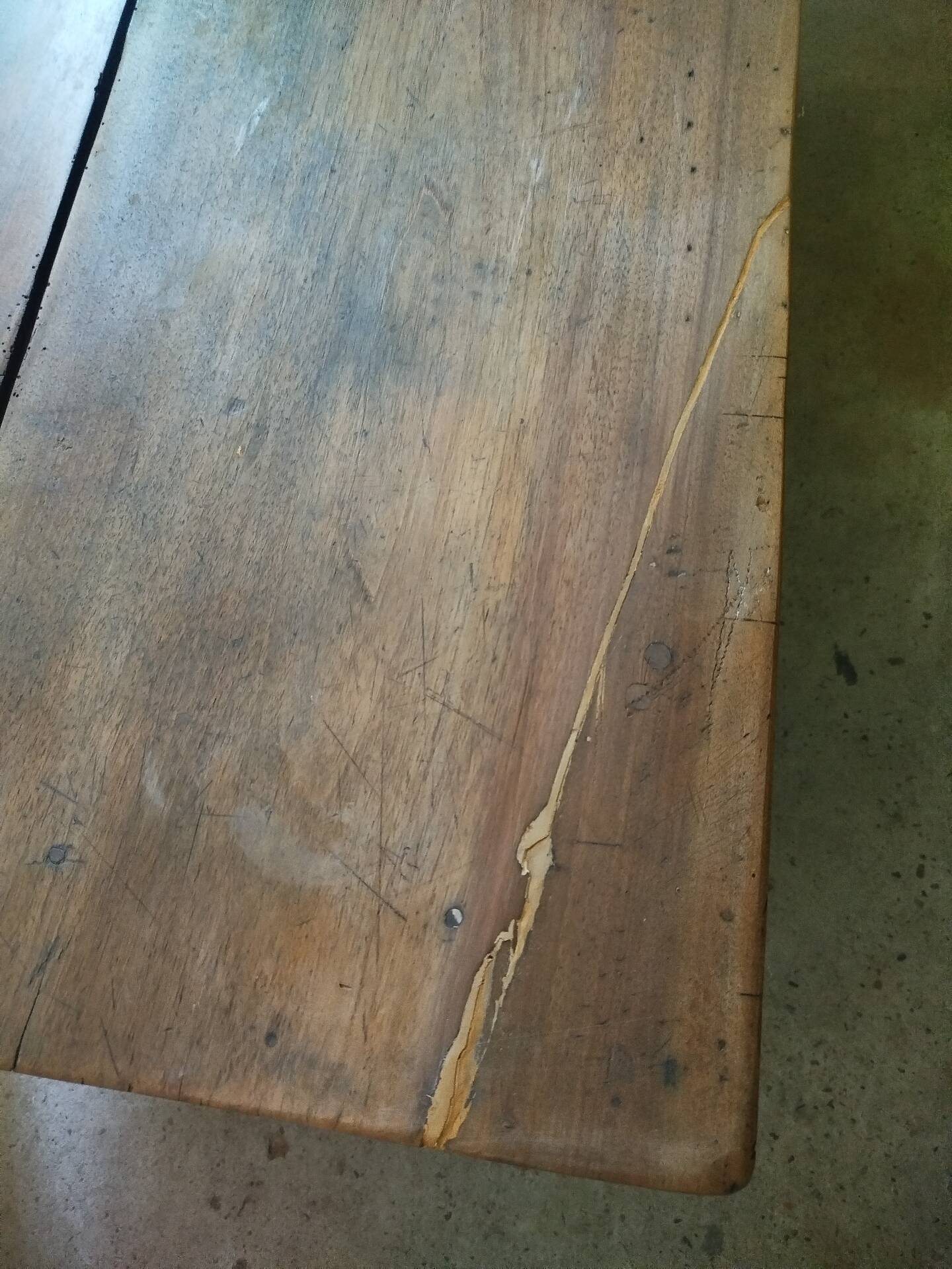 Table basse de ferme ancienne
