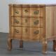 Vintage Mid-Century Danish Oak Baroque/Rococo style Commode