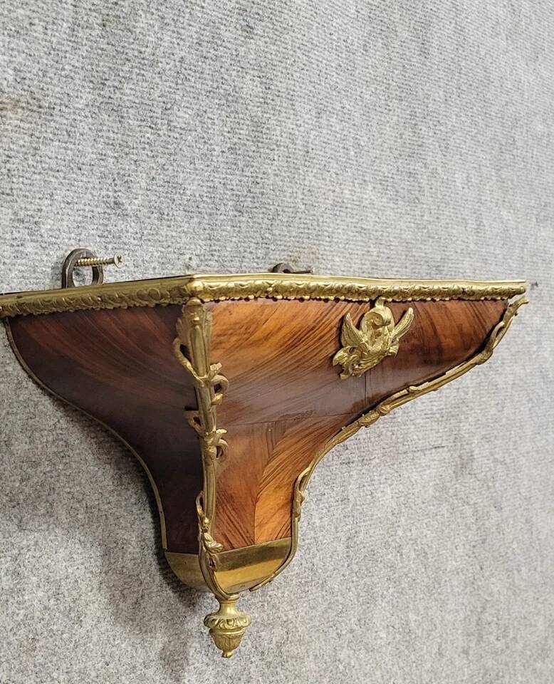Louis XV style wall lamp console