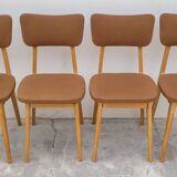 Série de 4 chaises vintage- 1950s