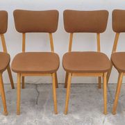 Série de 4 chaises vintage- 1950s