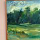 Original Swedish Oil on Canvas “Forest” by Leif Nilsson – Signed – Vintage