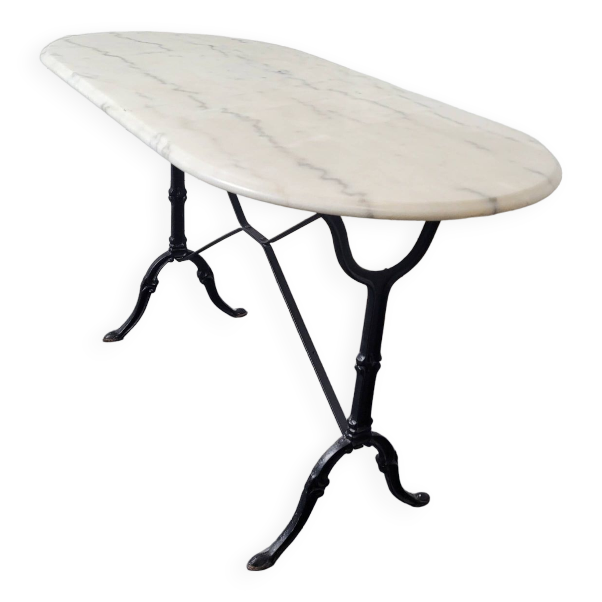 Marble top bistro table