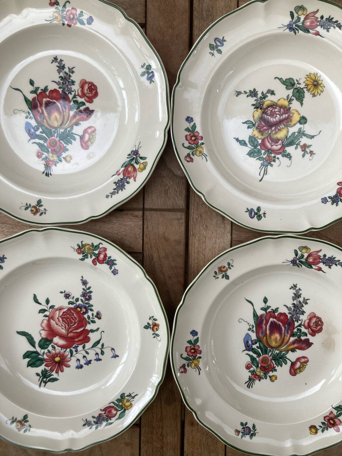6 assiettes creuses Villeroy&Boch « Alt Strasburg »