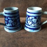 Set of 2 Alsatian mugs