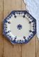 Ironstone serving dish Longchamp model Rouen 19th century