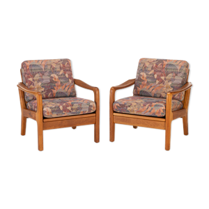 Chaises longues florales