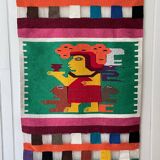 Vintage mexican decorative tapestry