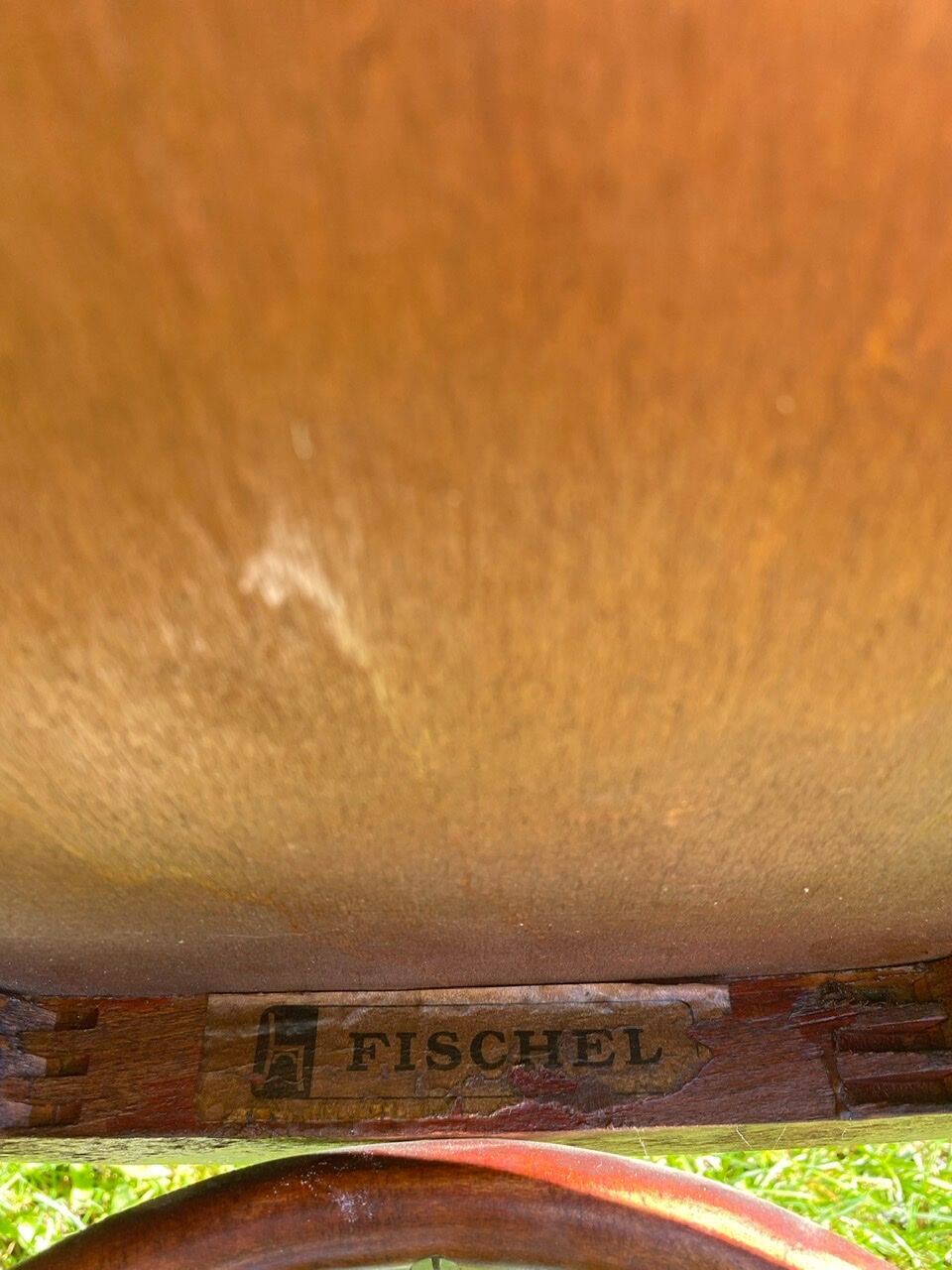 6 Fischel bistro chairs with labels, circa 1930