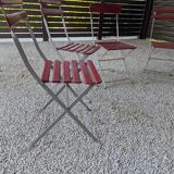 Chaises jardin vintage