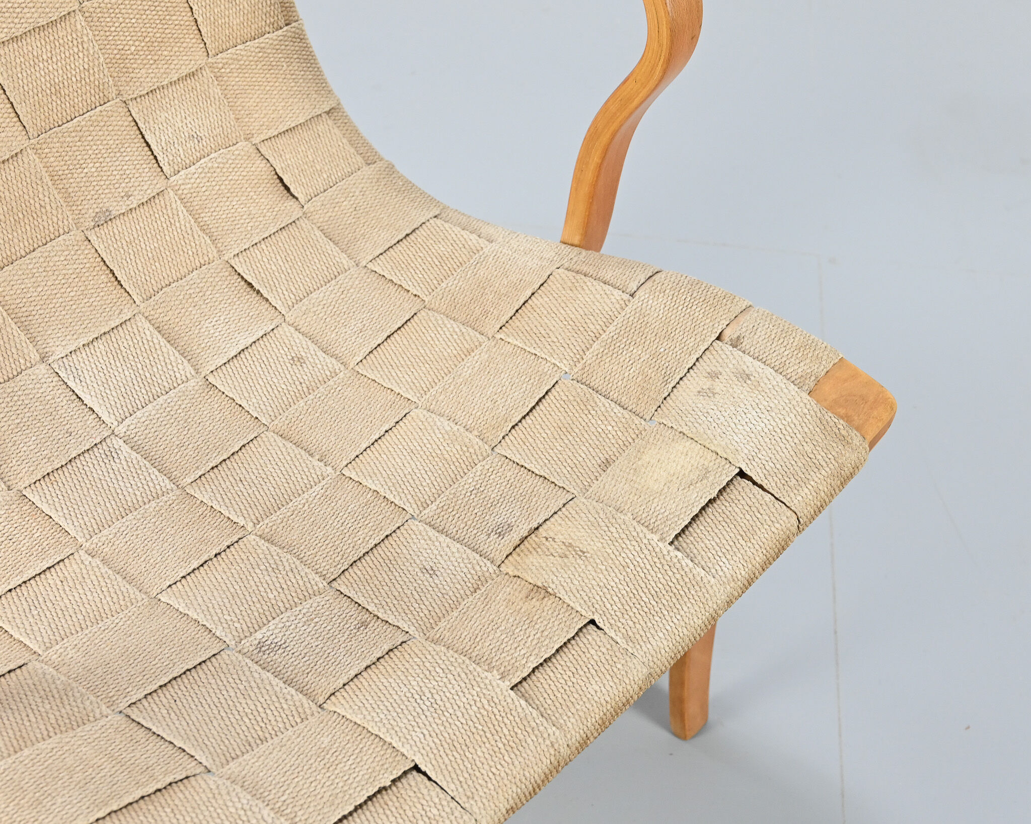 "Eva" armchair by Bruno Mathsson for Karl Mathsson, Denmark 1976
