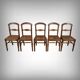 Set of 5 solid oak chairs, Louis Philippe period – 2nd half of the 19th century.