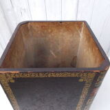 Wastepaper basket imitation antique book binding