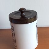 Pot publicitaire opaline