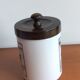 Opaline advertising pot