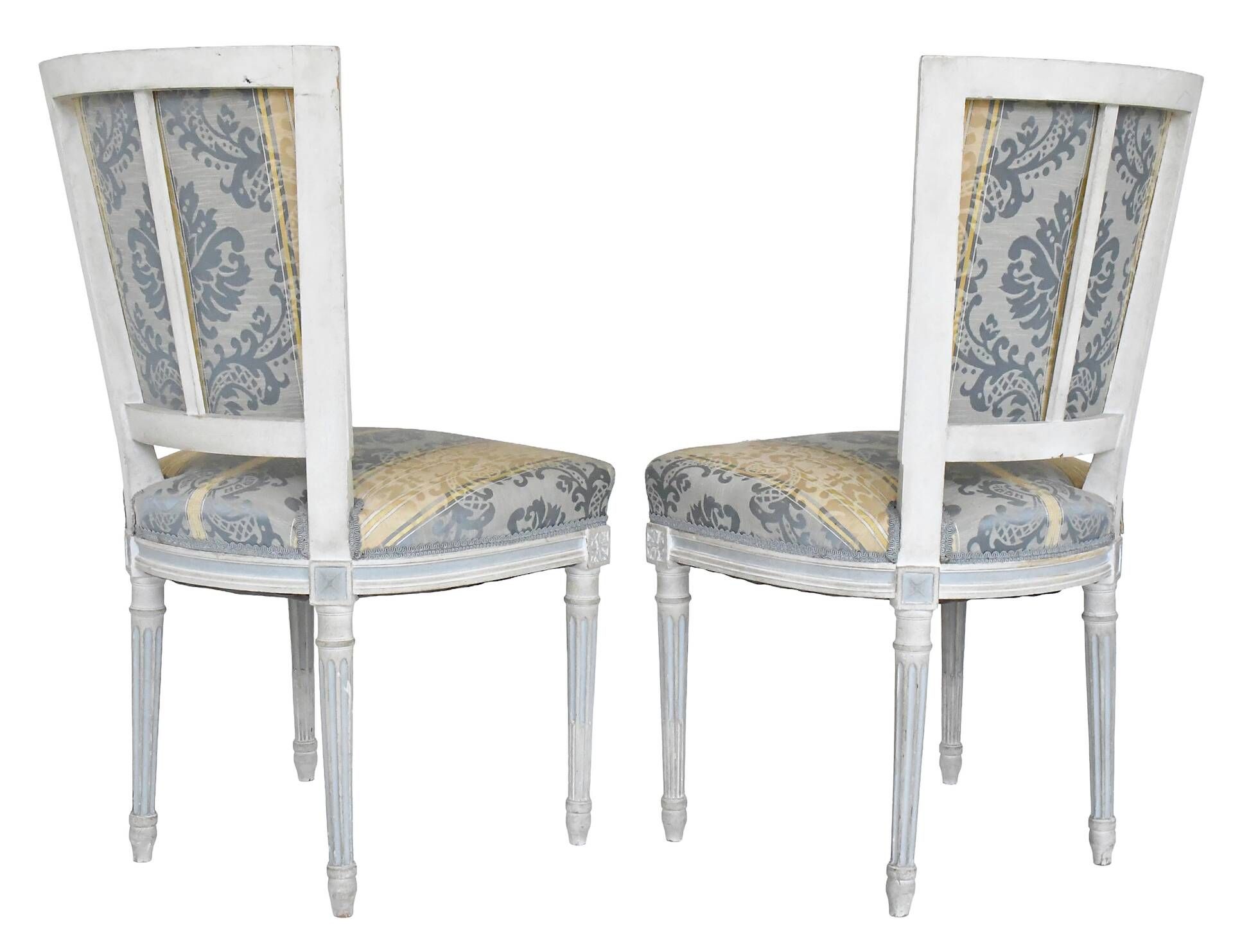 Set of 4 Louis XVI style chairs