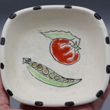 Small vintage ceramic aperitif dish bowl vallauris