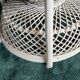 Armchair Emmanuelle white with cushion