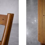 Vintage Mid-Century Danish Modern 3-Seater Brown Leather Sofa by Georg Thams