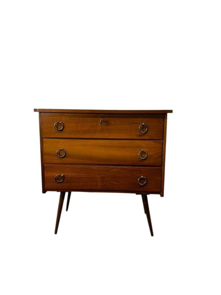 Vintage wooden mini chest of drawers