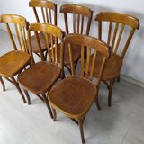 Set of 6 bistro chairs
